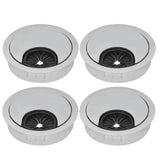 4 Set Desk Cable Wire Grommet PC Computer Desk Cord Grommet Cable Hole Cover Organizers50 Brushed In Australia - Darrahopens
