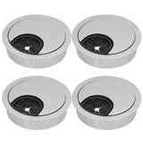 4 Set Desk Cable Wire Grommet PC Computer Desk Cord Grommet Cable Hole Cover Organizers50 Brushed In Australia - Darrahopens