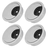 4 Set Desk Cable Wire Grommet PC Computer Desk Cord Grommet Cable Hole Cover Organizers50 Brushed In Australia - Darrahopens