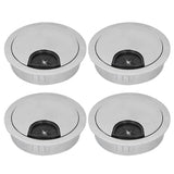 4 Set Desk Cable Wire Grommet PC Computer Desk Cord Grommet Cable Hole Cover Organizers53 Brushed In Australia - Darrahopens