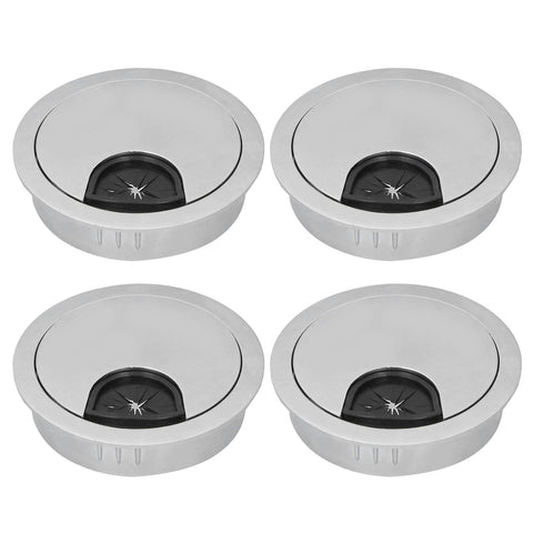 4 Set Desk Cable Wire Grommet PC Computer Desk Cord Grommet Cable Hole Cover Organizers53 Brushed In Australia - Darrahopens