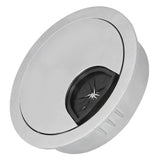 4 Set Desk Cable Wire Grommet PC Computer Desk Cord Grommet Cable Hole Cover Organizers53 Brushed