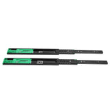 Drawer Slide Cold Rolled Steel 3-Section Damping Ball Bearing Track Rail Furniture Hardware In Australia - Darrahopens