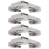 4Set Cabinet Hinges Bridge Shaped Door Hinge Kit for Cupboard Closet Wardrobe Furniture In Australia - Darrahopens
