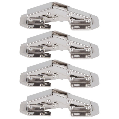 4Set Cabinet Hinges Bridge Shaped Door Hinge Kit for Cupboard Closet Wardrobe Furniture In Australia - Darrahopens