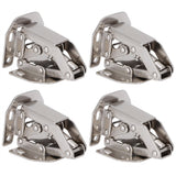 4Set Cabinet Hinges Bridge Shaped Door Hinge Kit for Cupboard Closet Wardrobe Furniture In Australia - Darrahopens