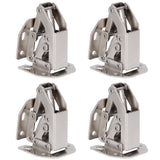 4Set Cabinet Hinges Bridge Shaped Door Hinge Kit for Cupboard Closet Wardrobe Furniture In Australia - Darrahopens