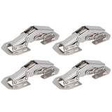 4Set Cabinet Hinges Bridge Shaped Door Hinge Kit for Cupboard Closet Wardrobe Furniture In Australia - Darrahopens