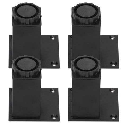 4Pcs/Set Furniture Leg Adjustable Height Aluminum Alloy Square Support for Sofa Cabinet80mm In Australia - Darrahopens