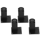 4Pcs/Set Furniture Leg Adjustable Height Aluminum Alloy Square Support for Sofa Cabinet80mm In Australia - Darrahopens
