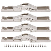 4 Sets Cabinet Hinges Bridge Shaped Cupboard Door Hinges Furniture Hardware Supplies In Australia - Darrahopens
