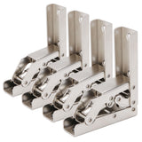 4 Sets Cabinet Hinges Bridge Shaped Cupboard Door Hinges Furniture Hardware Supplies In Australia - Darrahopens