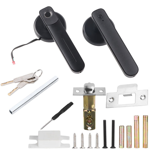Smart Door Lock Semiconductor Fingerprint Electronic Door Lock with Key Home Security Device In Australia - Darrahopens