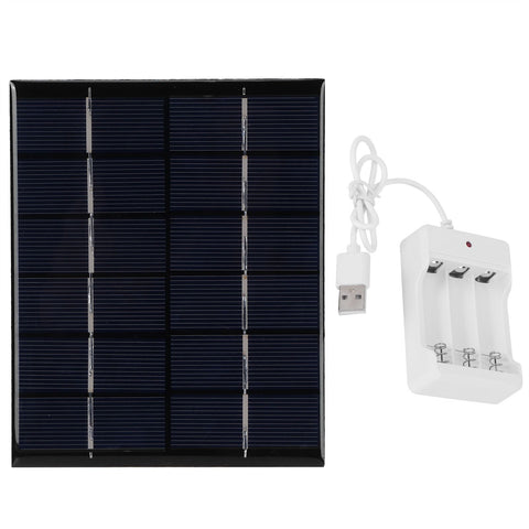 2W 6V Solar Power Panel Board with AA Battery Charger for Science Project DIY Solar Product In Australia - Darrahopens