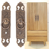 Door Handle Antique Brass Exquisite Pattern Straight Bar Handle Accessories for Cabinet Wardrobe In Australia - Darrahopens