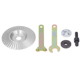 Grinding Shaping Disc Tungsten Carbide 100mm OD 16mm Hole Dia for Angle Grinder WoodworkingSilver In Australia - Darrahopens