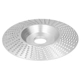 Grinding Shaping Disc Tungsten Carbide 100mm OD 16mm Hole Dia for Angle Grinder WoodworkingSilver In Australia - Darrahopens