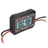 DC Power Meter Backlight Setting Large Screen Display Multifunctional Power Tester for Solar Energy Systems 0 to 60V200A