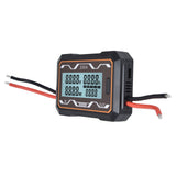 DC Power Meter Backlight Setting Large Screen Display Multifunctional Power Tester for Solar Energy Systems 0 to 60V200A