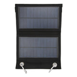 4W 2 Fold Solar Panels Portable High Conversion Efficiency Polysilicon Mobile Power with Climbing Buckle for Automobile In Australia - Darrahopens
