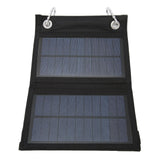 4W 2 Fold Solar Panels Portable High Conversion Efficiency Polysilicon Mobile Power with Climbing Buckle for Automobile In Australia - Darrahopens