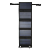 10W 5 Fold Solar Panels High Conversion Efficiency Portable Polysilicon Power Source with USB Output Interface for Car In Australia - Darrahopens