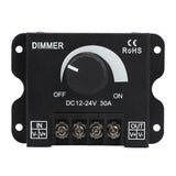 LED Dimmer Single Channel Stepless Dimming Excellent Heat Dissipation LED Light Strip Dimmer DC 12‑24V In Australia - Darrahopens