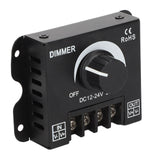 LED Dimmer Single Channel Stepless Dimming Excellent Heat Dissipation LED Light Strip Dimmer DC 12‑24V In Australia - Darrahopens