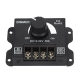 LED Dimmer Single Channel Stepless Dimming Excellent Heat Dissipation LED Light Strip Dimmer DC 12‑24V In Australia - Darrahopens