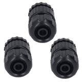 3pcs Tap Connector Adapter PP Stainless Steel Home Water Hose Accessories for Garden Car Washing G1/2 G3/4 Thread 11-13 Inner Hole In Australia - Darrahopens