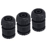 3pcs Tap Connector Adapter PP Stainless Steel Home Water Hose Accessories for Garden Car Washing G1/2 G3/4 Thread 11-13 Inner Hole