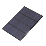 12V 1.5W Mini Epoxy Solar Panel DIY Solar Battery Charging Panel Polysilicon Solar Cell for Camping Lanterns Cellphone