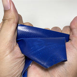 Tarpaulin Repair Tape PVC Leakage Patch Tape Rainproof Cloth Adhesive Tape 45 Volumes Blue