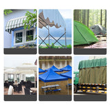 Tarpaulin Repair Tape PVC Leakage Patch Tape Rainproof Cloth Adhesive Tape 45 Volumes Blue