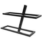 Wall Mounted Red Wine Bottle Holder Rack Storage Shelf for Household Kitchen Bar Decor2 Bottle
