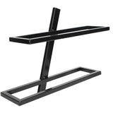 Wall Mounted Red Wine Bottle Holder Rack Storage Shelf for Household Kitchen Bar Decor2 Bottle