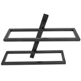 Wall Mounted Red Wine Bottle Holder Rack Storage Shelf for Household Kitchen Bar Decor2 Bottle