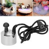 24V Ultrasonic Mist Maker Fogger Water Fountain Decoration for Pond Rockeries Fish Tank
