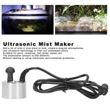 24V Ultrasonic Mist Maker Fogger Water Fountain Decoration for Pond Rockeries Fish Tank