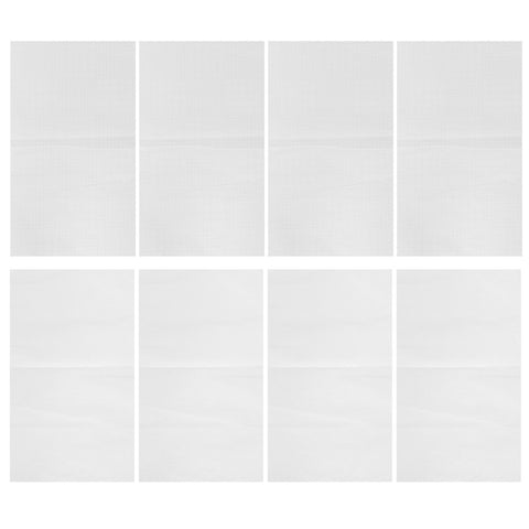 4 Sets Warning Stickers Indoor Outdoor Wall Window Glass Slogans English Signs 60x36.5cm