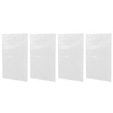 4 Sets Warning Stickers Indoor Outdoor Wall Window Glass Slogans English Signs 60x36.5cm