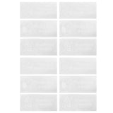 4Set English Warning Signs Safety Marking Wall Hanging Stickers for Showcase Public Places In Australia - Darrahopens