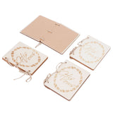 2 Sets Wedding Vow Books Exquisite Gift Card Declaration Booklets Props SuppliesStyle 1 In Australia - Darrahopens
