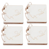 2 Sets Wedding Vow Books Exquisite Gift Card Declaration Booklets Props SuppliesStyle 2 In Australia - Darrahopens