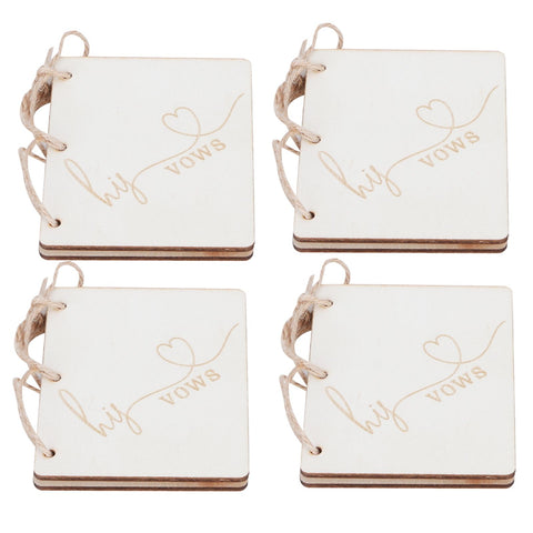 2 Sets Wedding Vow Books Exquisite Gift Card Declaration Booklets Props SuppliesStyle 2 In Australia - Darrahopens