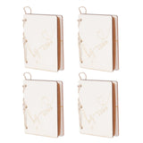 2 Sets Wedding Vow Books Exquisite Gift Card Declaration Booklets Props SuppliesStyle 2 In Australia - Darrahopens