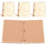 2 Set Wedding Booklet Anniversary Books Notebook Photography Props Decoration Gift#1 In Australia - Darrahopens