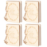 2 Set Wedding Booklet Anniversary Books Notebook Photography Props Decoration Gift#1