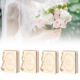2 Set Wedding Booklet Anniversary Books Notebook Photography Props Decoration Gift#1