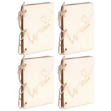 2 Set Wedding Booklet Anniversary Books Notebook Photography Props Decoration Gift#2